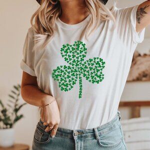 Lucky Irish Tshirt, Shamrock Shirt, St Patricks Day Shirt